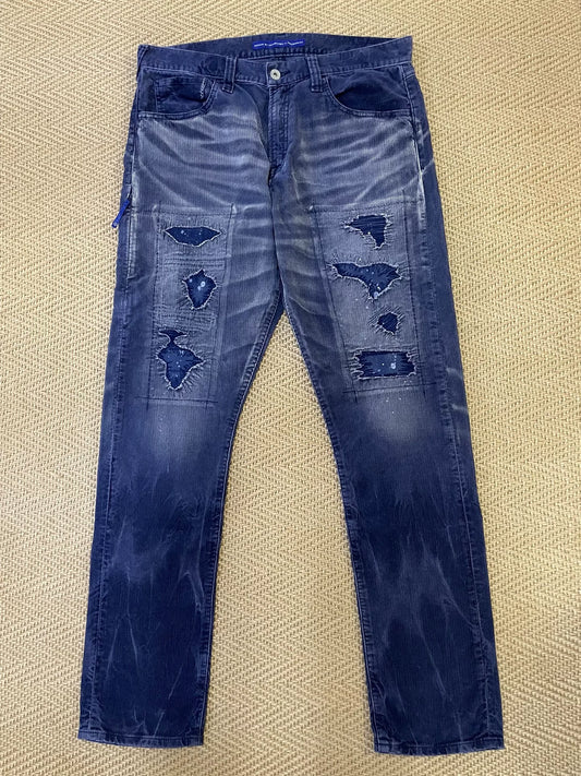 Vanquish Fragment Washed Corduroy Pants