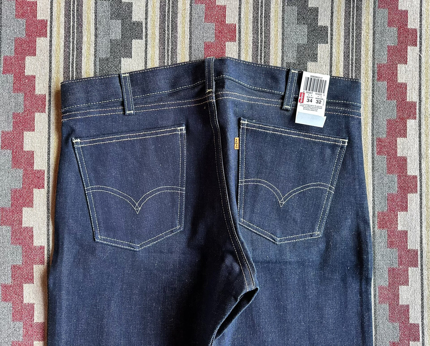 levi's lvc 1967 big e denim jeans
