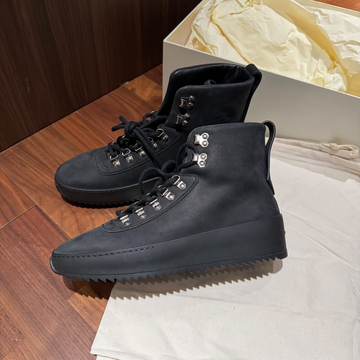 Fear of God Leather Military Boots