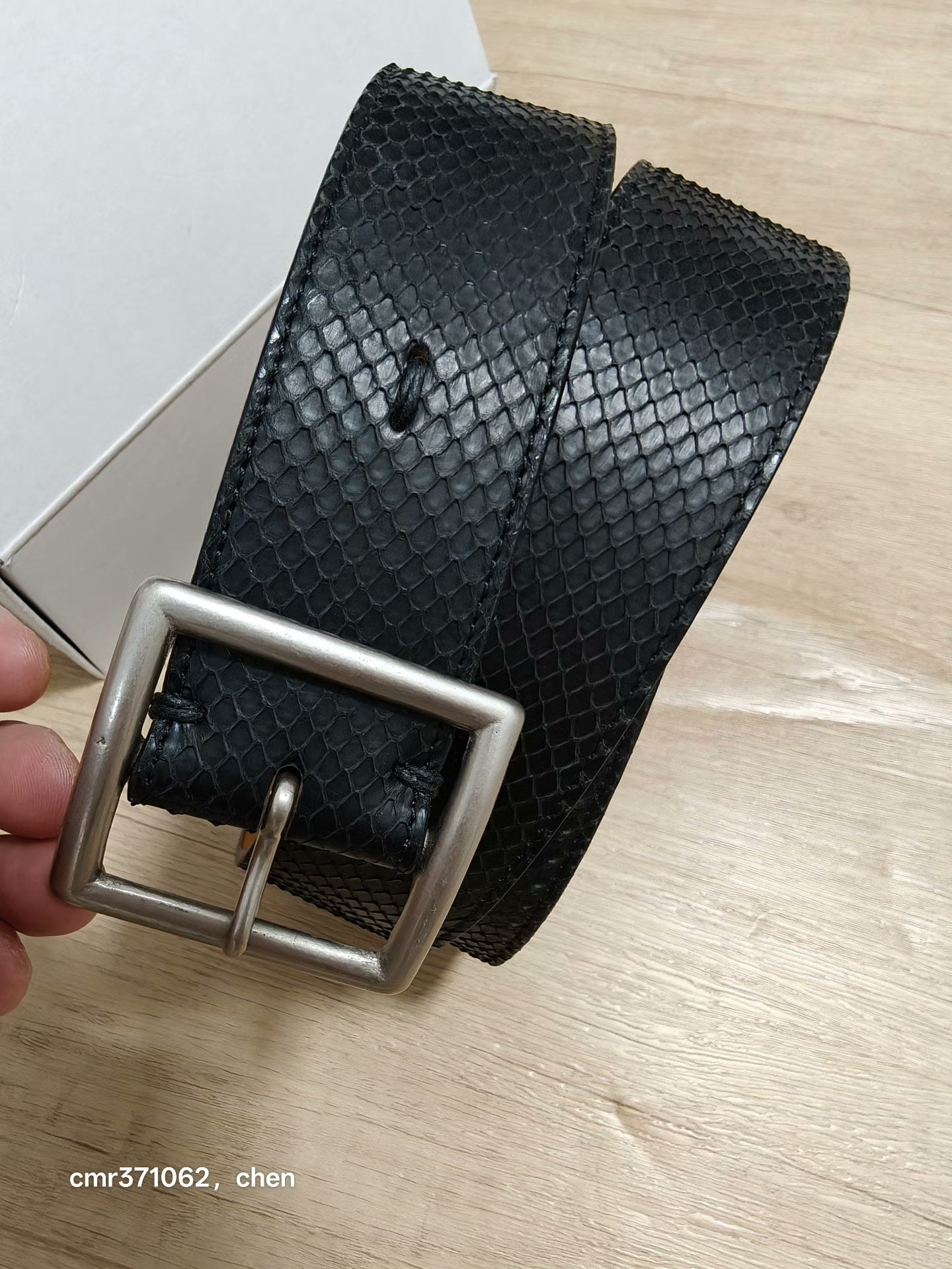 visvim 18ss Python Belt 45mm