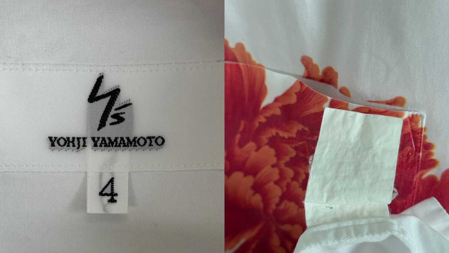 Yohji Yamamoto 05AW Yuzen Peony Shirt