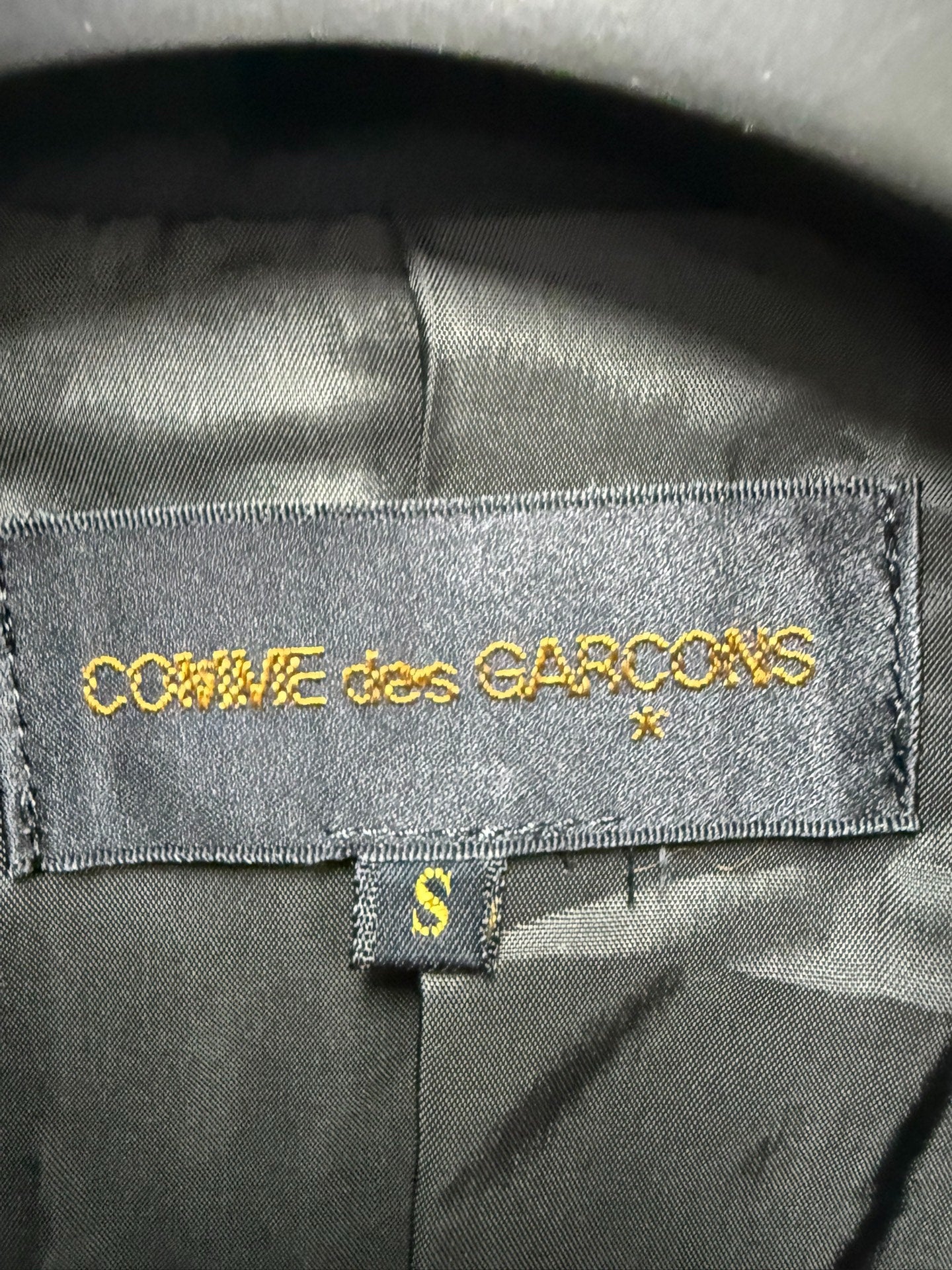 Comme des Garçons 90s Strap Blazer