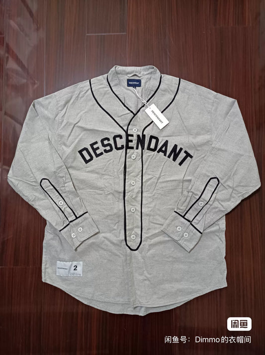 Descendant Bleek 18AW Baseball Shirt