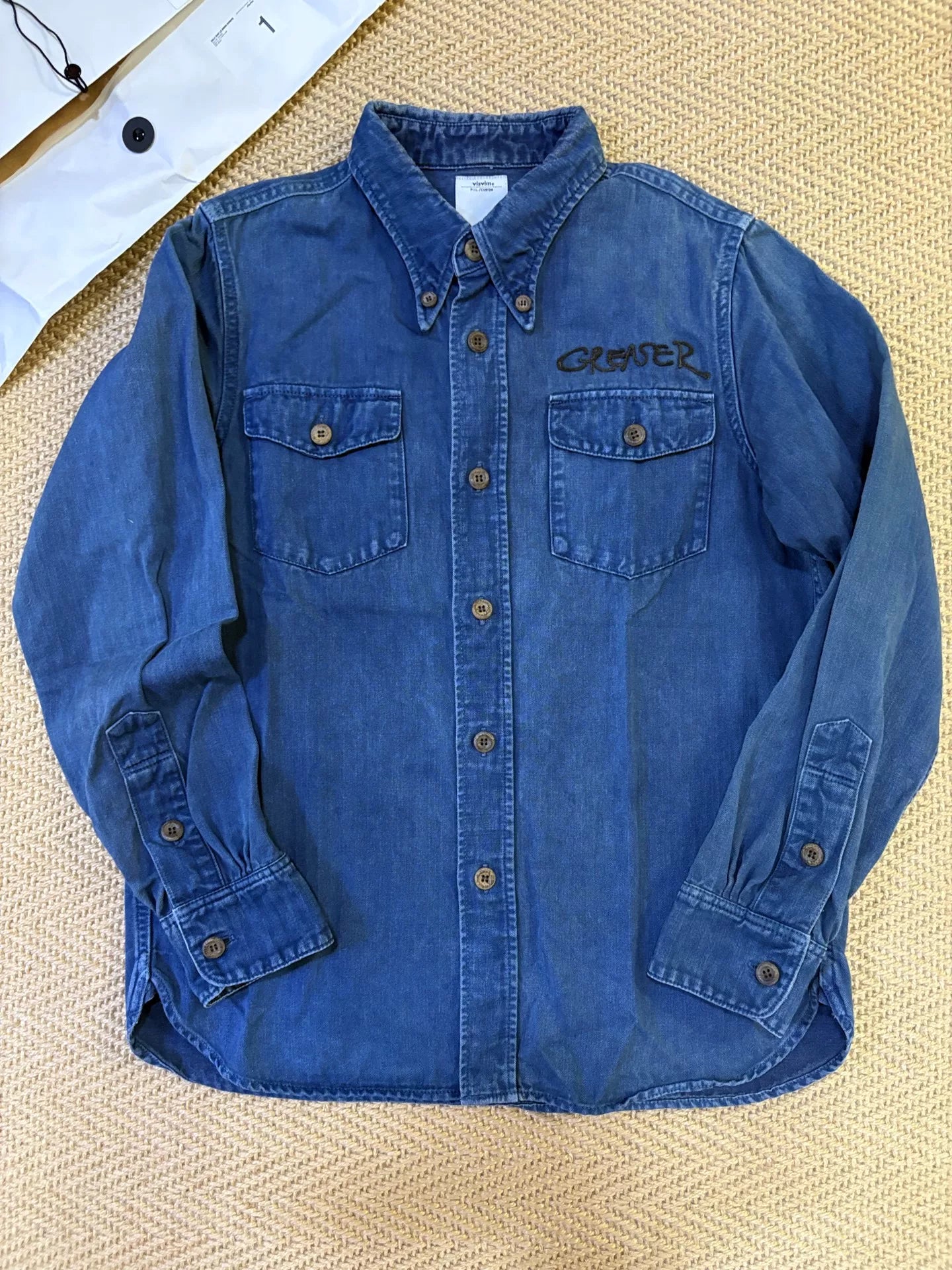 VISVIM 15ss WALLY SHIRT L/S Indigo