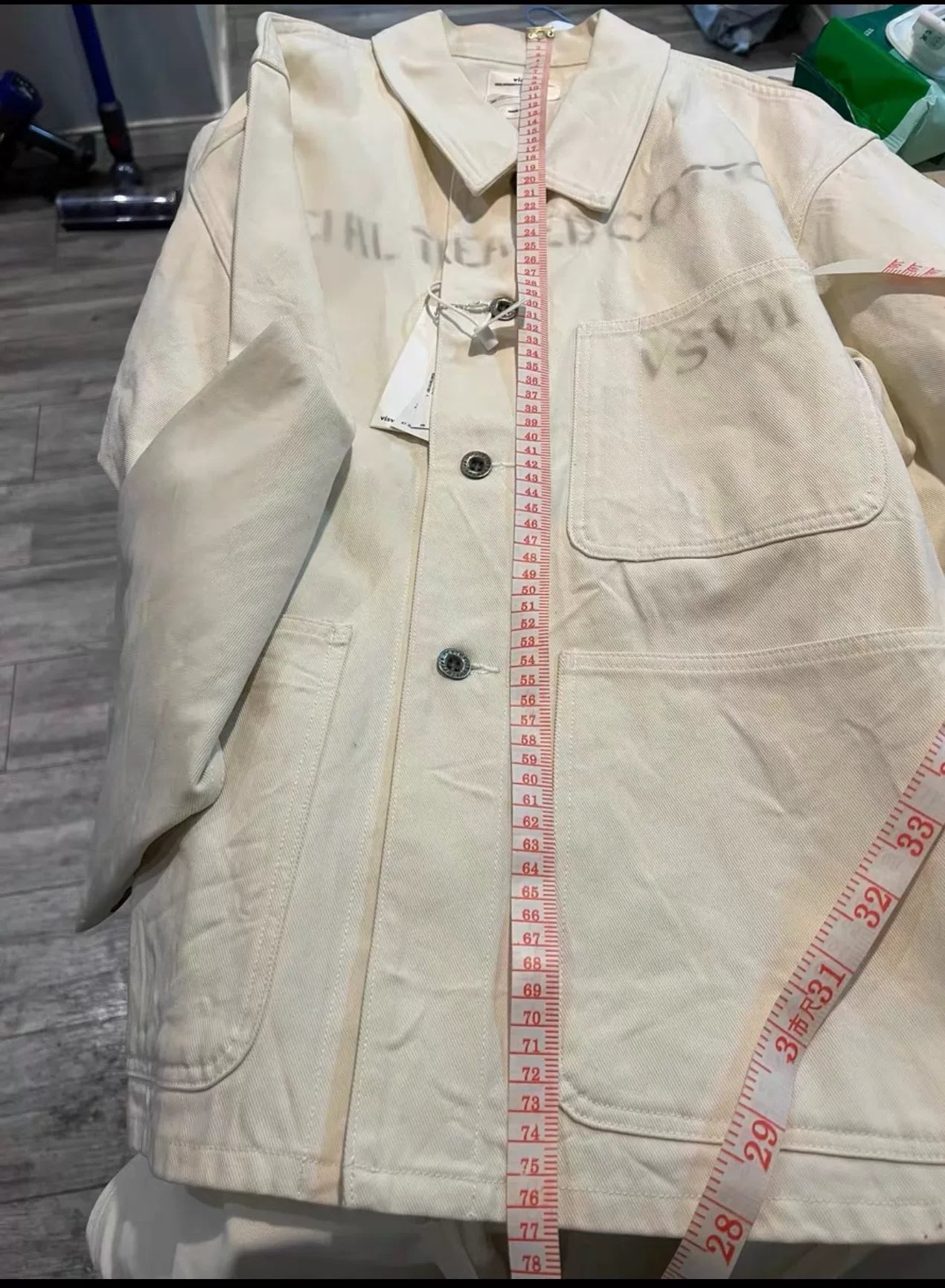 VISVIM Baker Coverall Military Jacket
