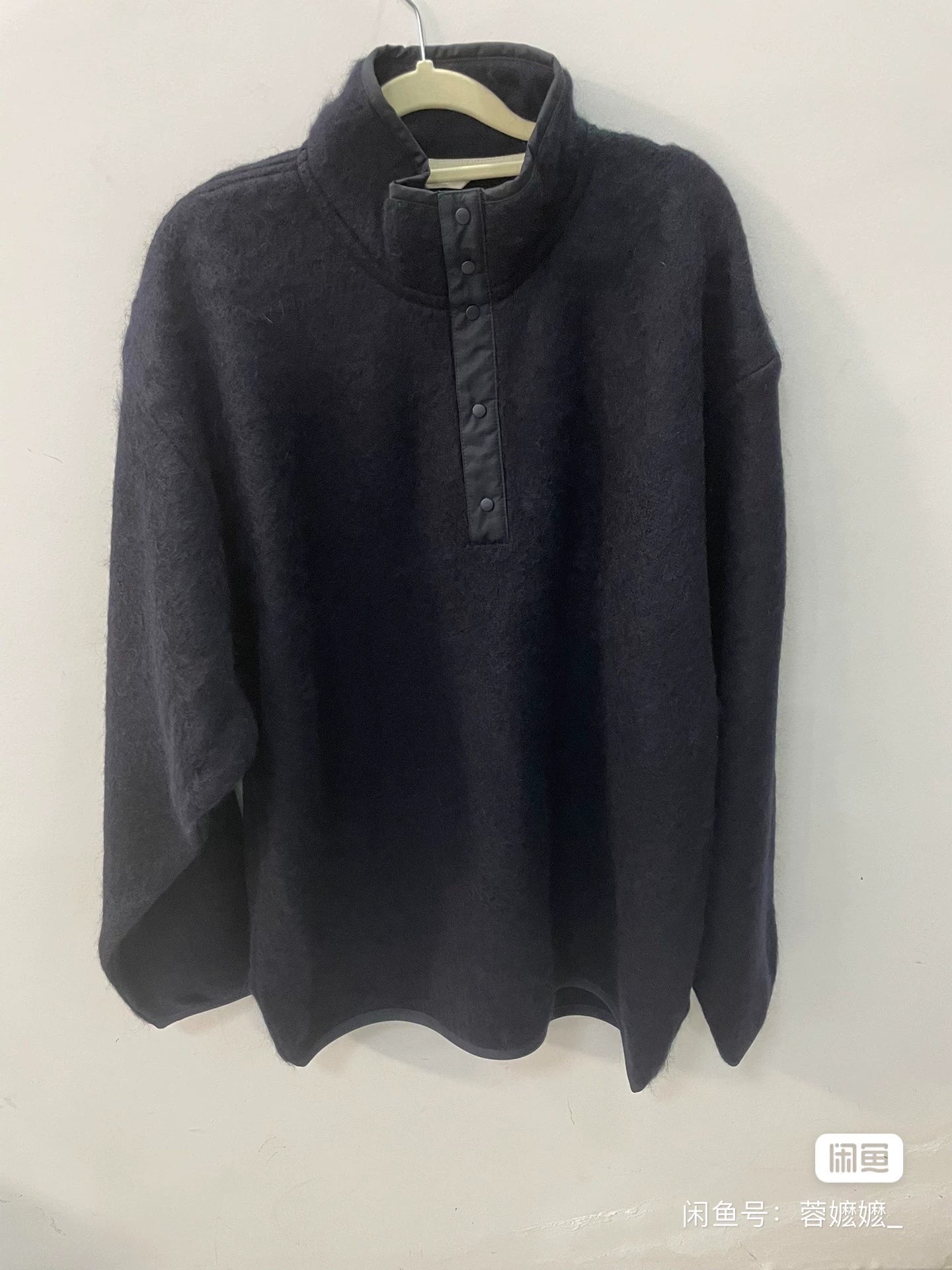 nanamica Mohair Stand Collar Pullover