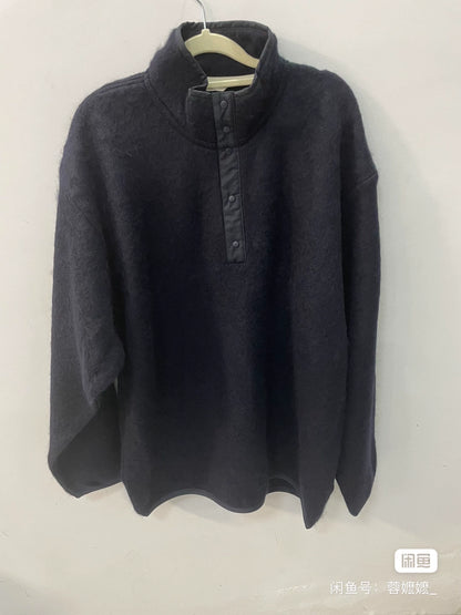 nanamica Mohair Stand Collar Pullover
