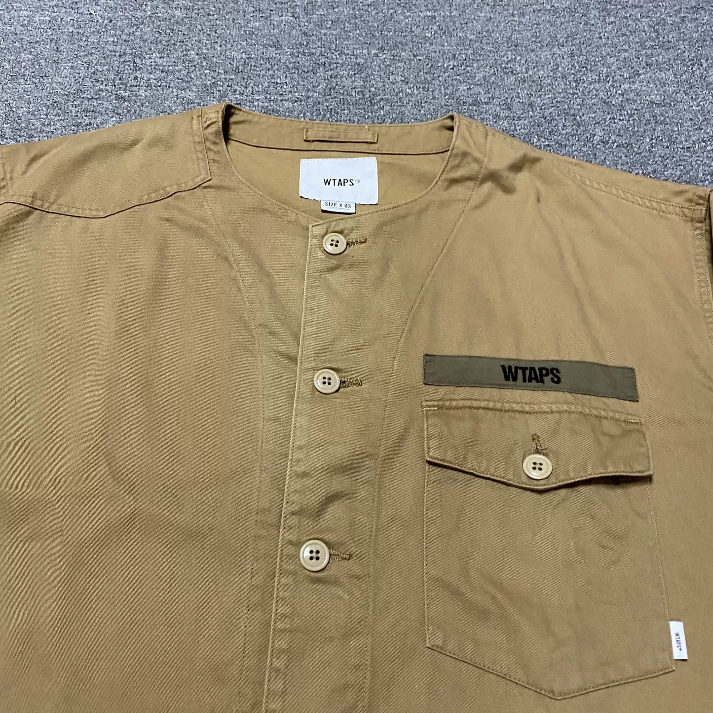 WTAPS 19AW SCOUT Single-Pocket Shirt