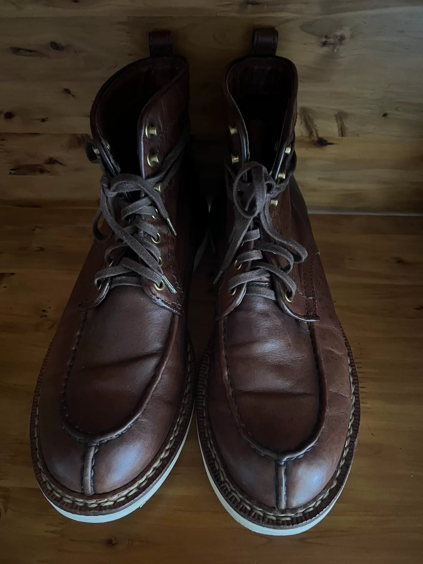 visvim armiger kngr folk kangaroo leather boots