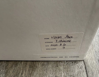 visvim liskamm g.patten-folk sneakers