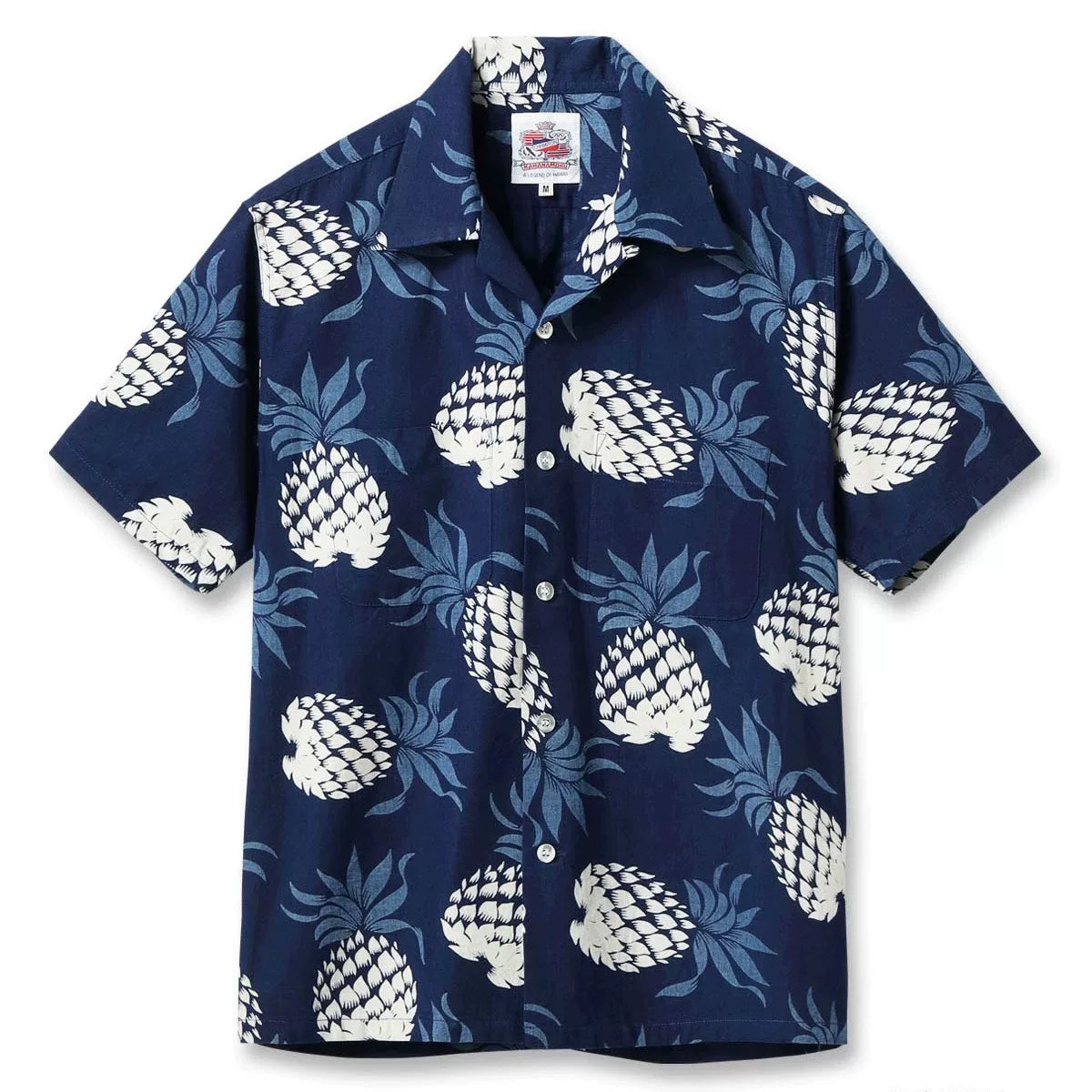 SUN SURF Duke's Pineapple Hawaiian Shirt