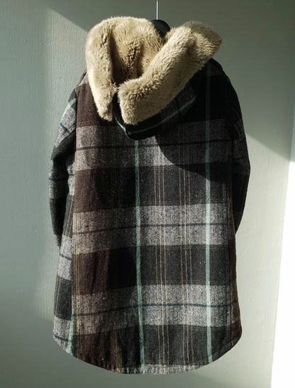 Yohji Yamamoto Plaid N2B Jacket