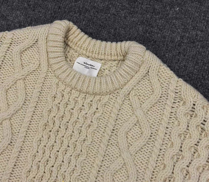 VISVIM 21AW AMPLUS CREW KNIT SWEATER