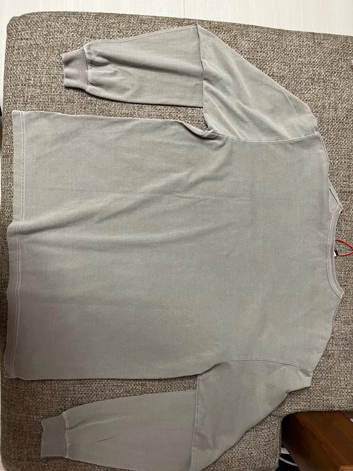 WTAPS 19AW Blank Washed Longsleeve