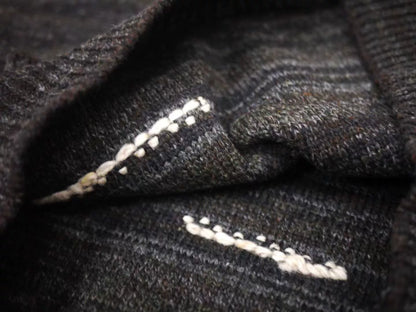 VISVIM AMPLUS KNIT GRADIENT BLACK Size 3