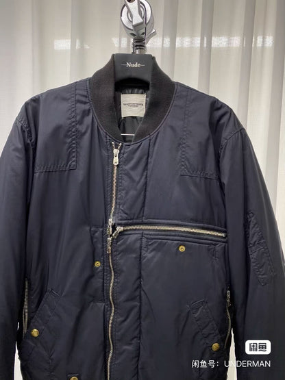 rare soloist bomber jacket in dark color