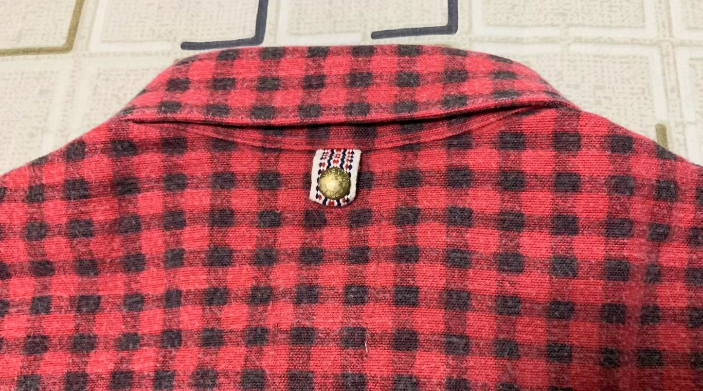 visvim 16aw Black Elk Gingham Flannel