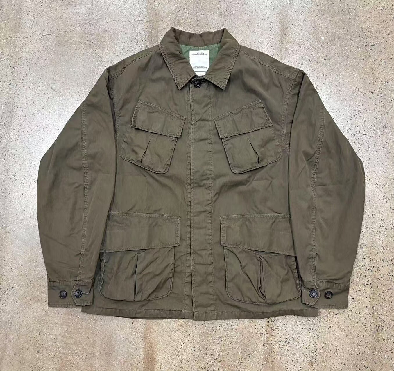 Visvim 22ss Tropical Combat M43 Jacket