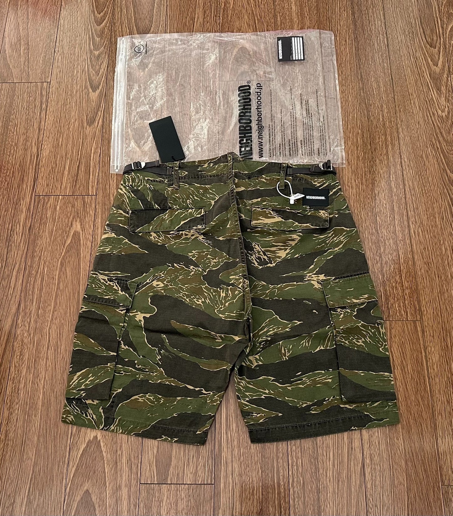 NEIGHBORHOOD MIL-BDU Tiger Camo Shorts