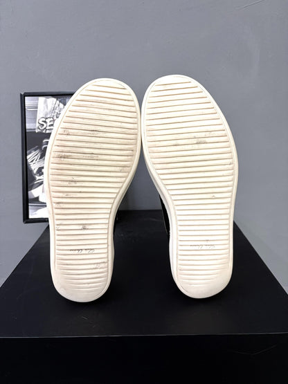 Rick Owens Main Line Black Suede Sneakers 41
