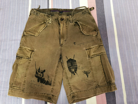 RRL Cargo Shorts Size 30
