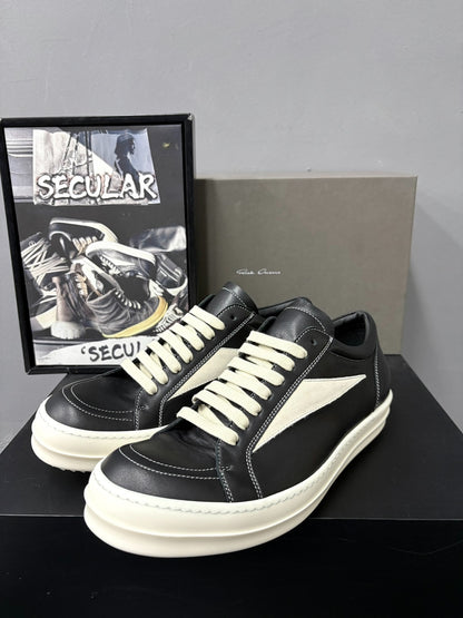 Rick Owens Leather Classic Sneakers