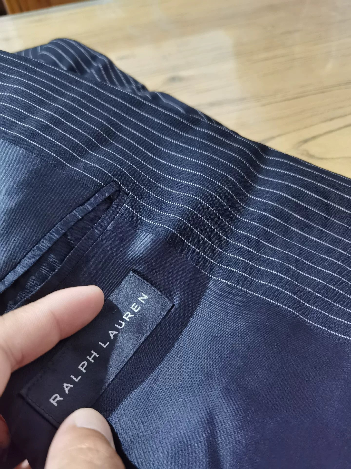 RRL Black Label Vintage Striped Suit