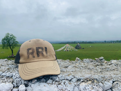 Double RL Logo Military Baseball Cap