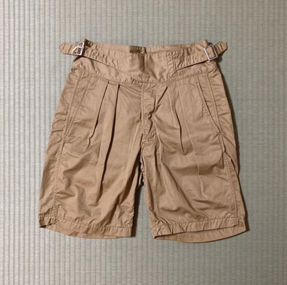 gurkha style khaki shorts