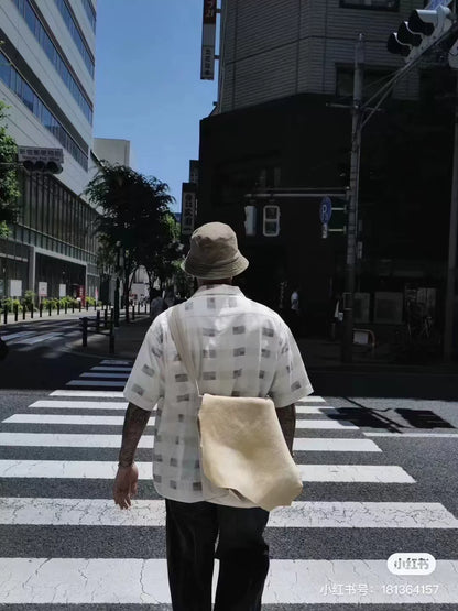 visvim caban short sleeve shirt kasuri