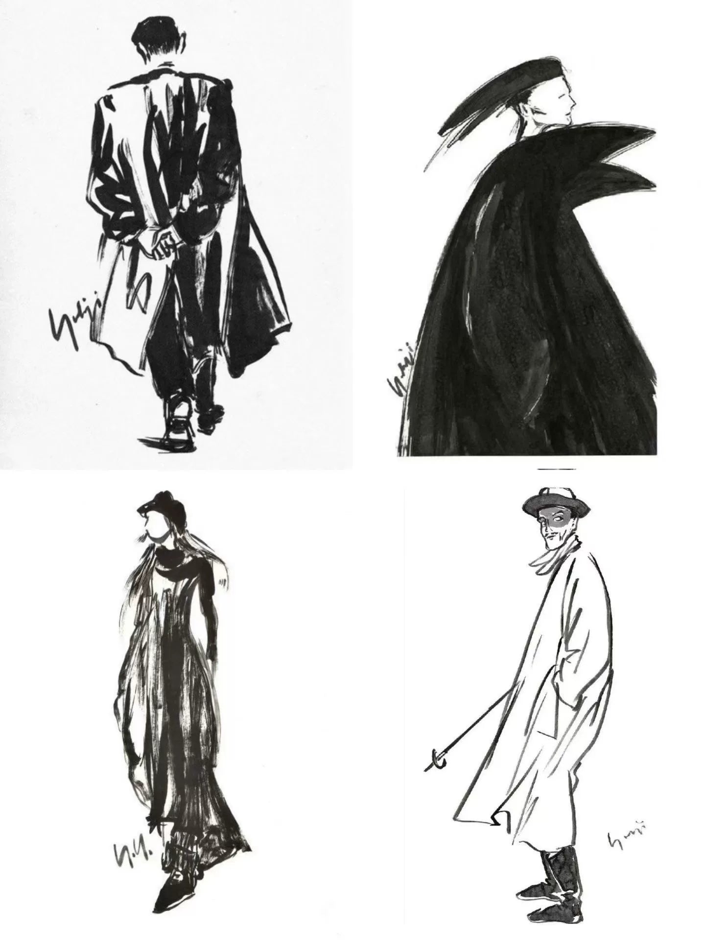 Yohji Yamamoto Pour Homme Manuscript Tie