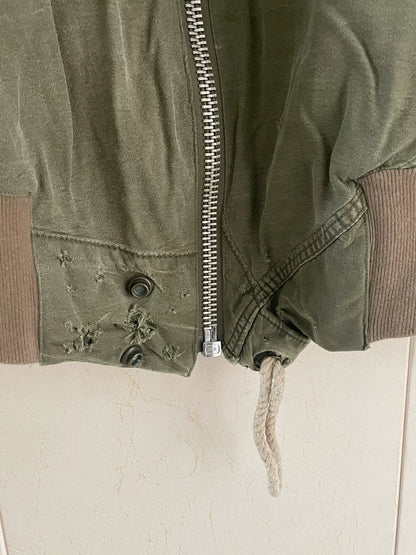 greg lauren military style pilot jacket