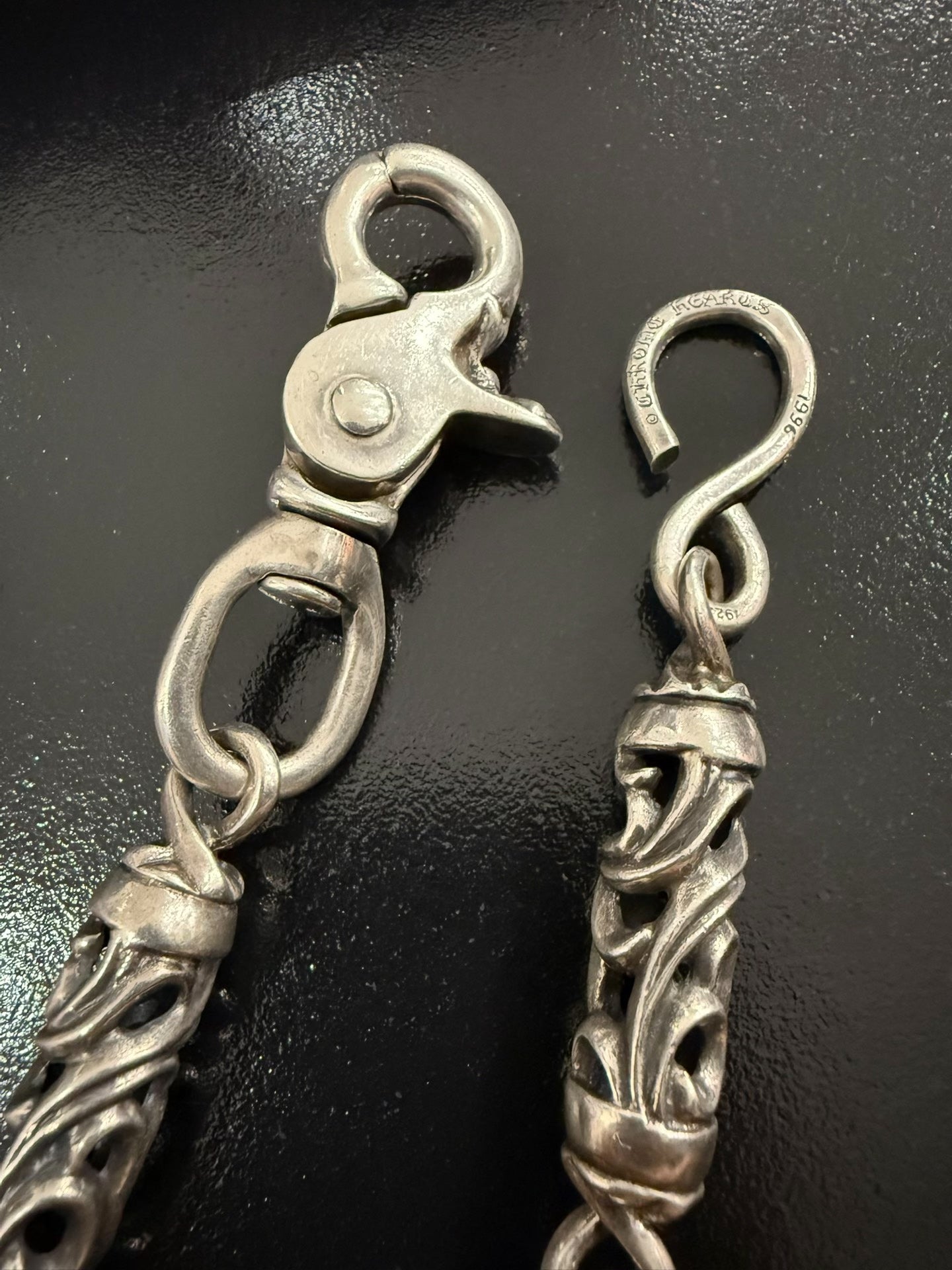 Chrome Hearts Vine Carving Lobster Clasp Pant Chain