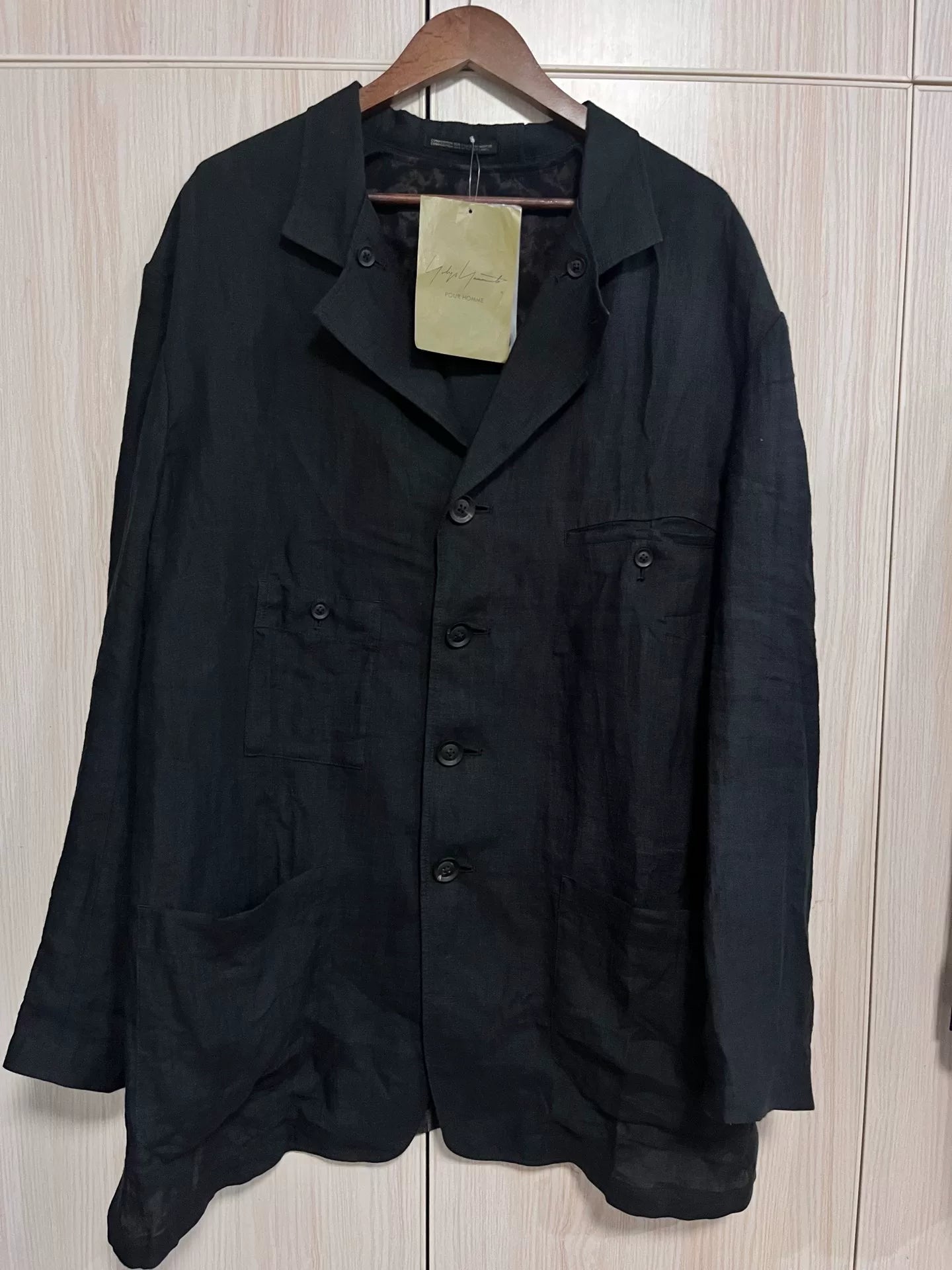 Yohji Yamamoto Eyeball Jacket Sz 4