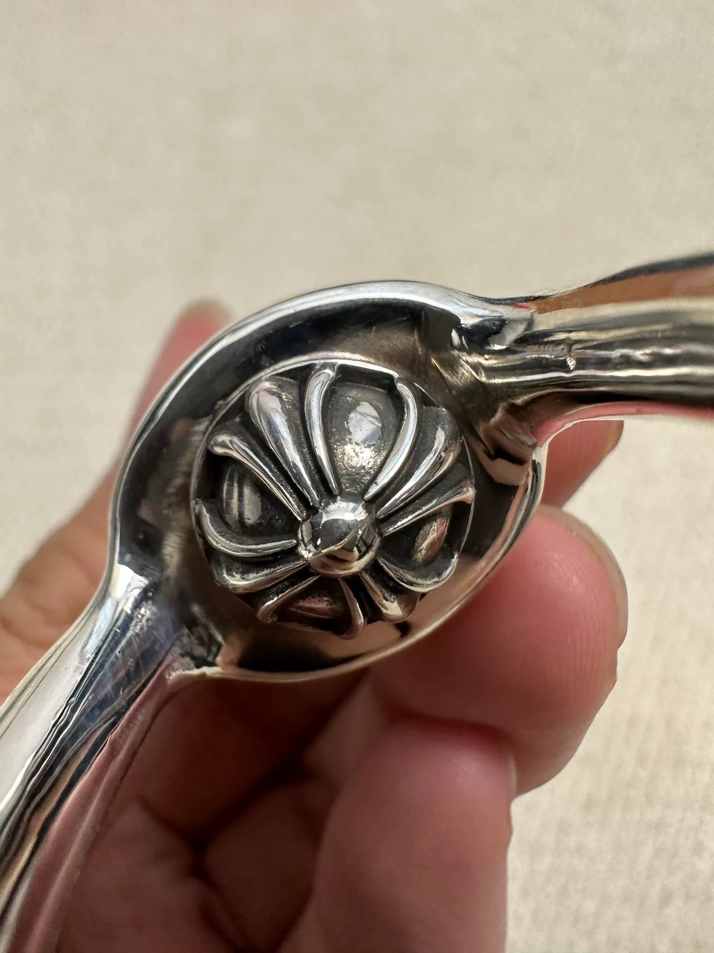 Chrome Hearts Flame Cross Keychain Extension