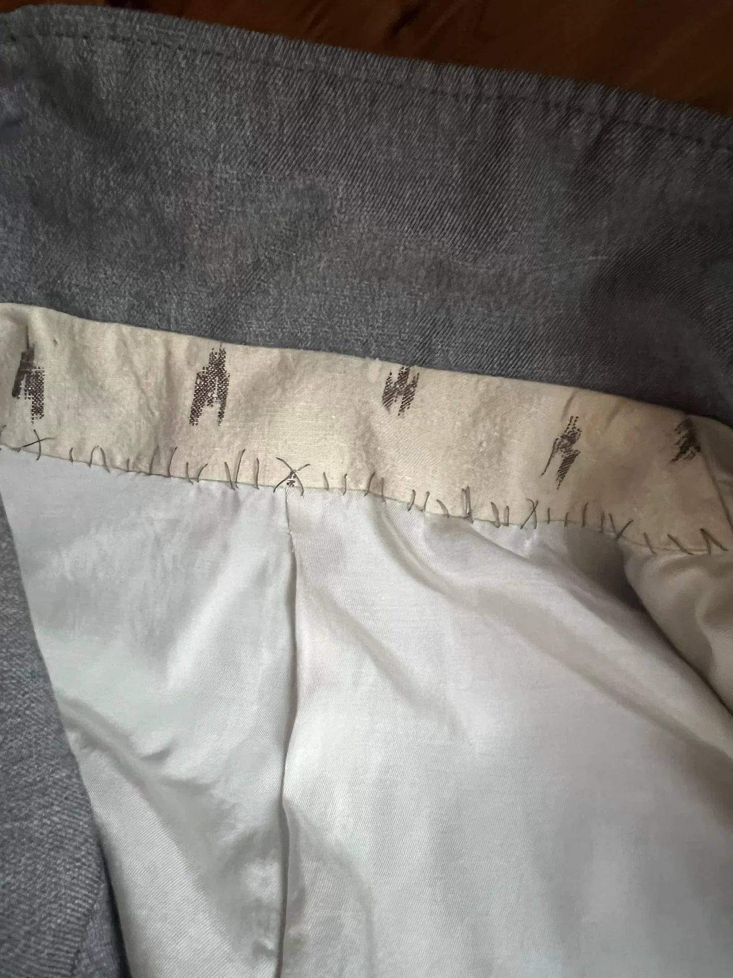 visvim sower jacket in gray wool blend