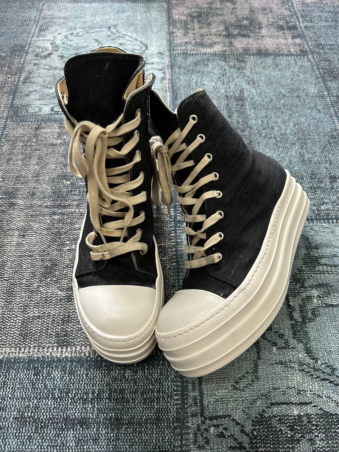 Rick Owens Thick Sole Sneakers