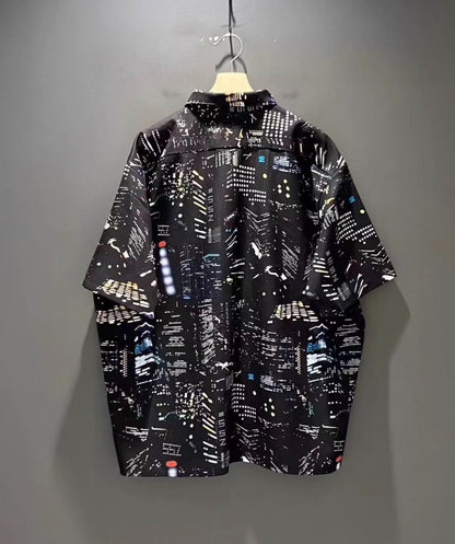 BEAMS SSZ Functional Pocket Hawaiian Shirt