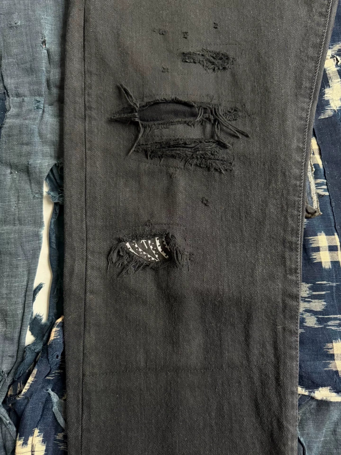 VISVIM 22SS Journeyman Black Jeans