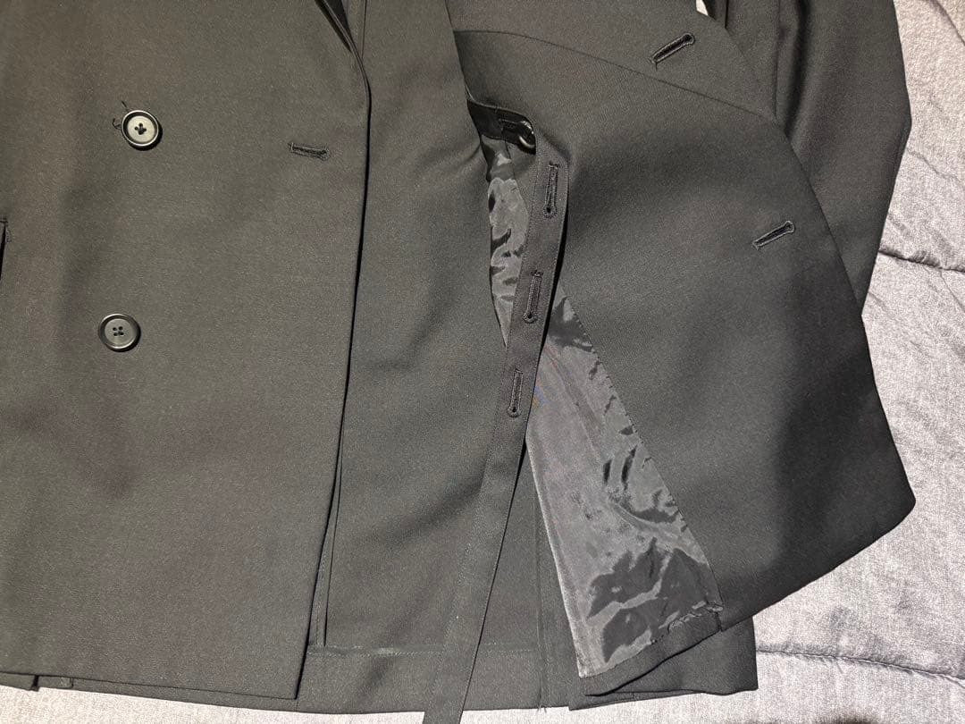 Yohji Yamamoto s'yte Wool Double-Breasted Blazer