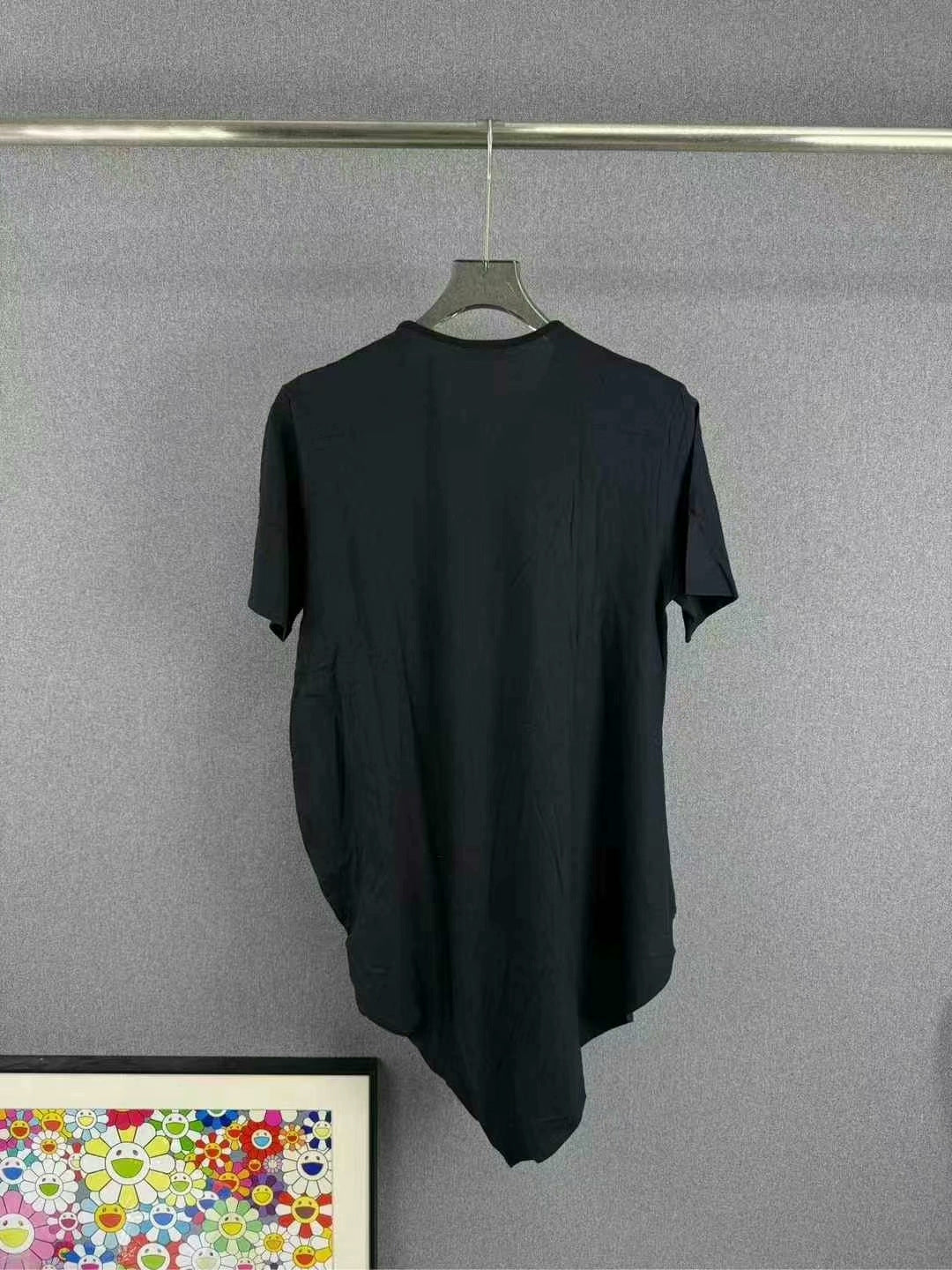 dior irregular short sleeve shirt size S