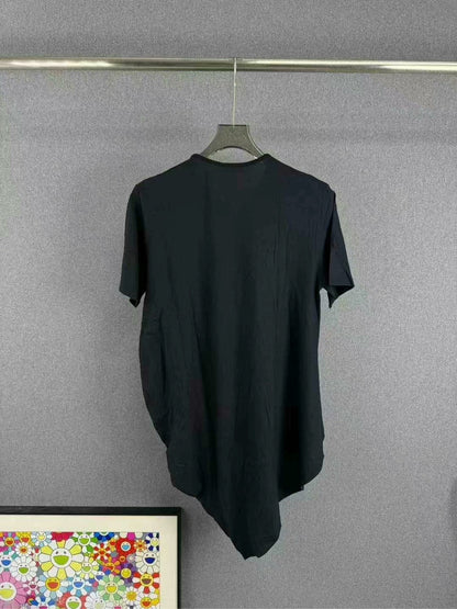 dior irregular short sleeve shirt size S