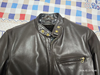 Schott 141 Leather Motorcycle Jacket