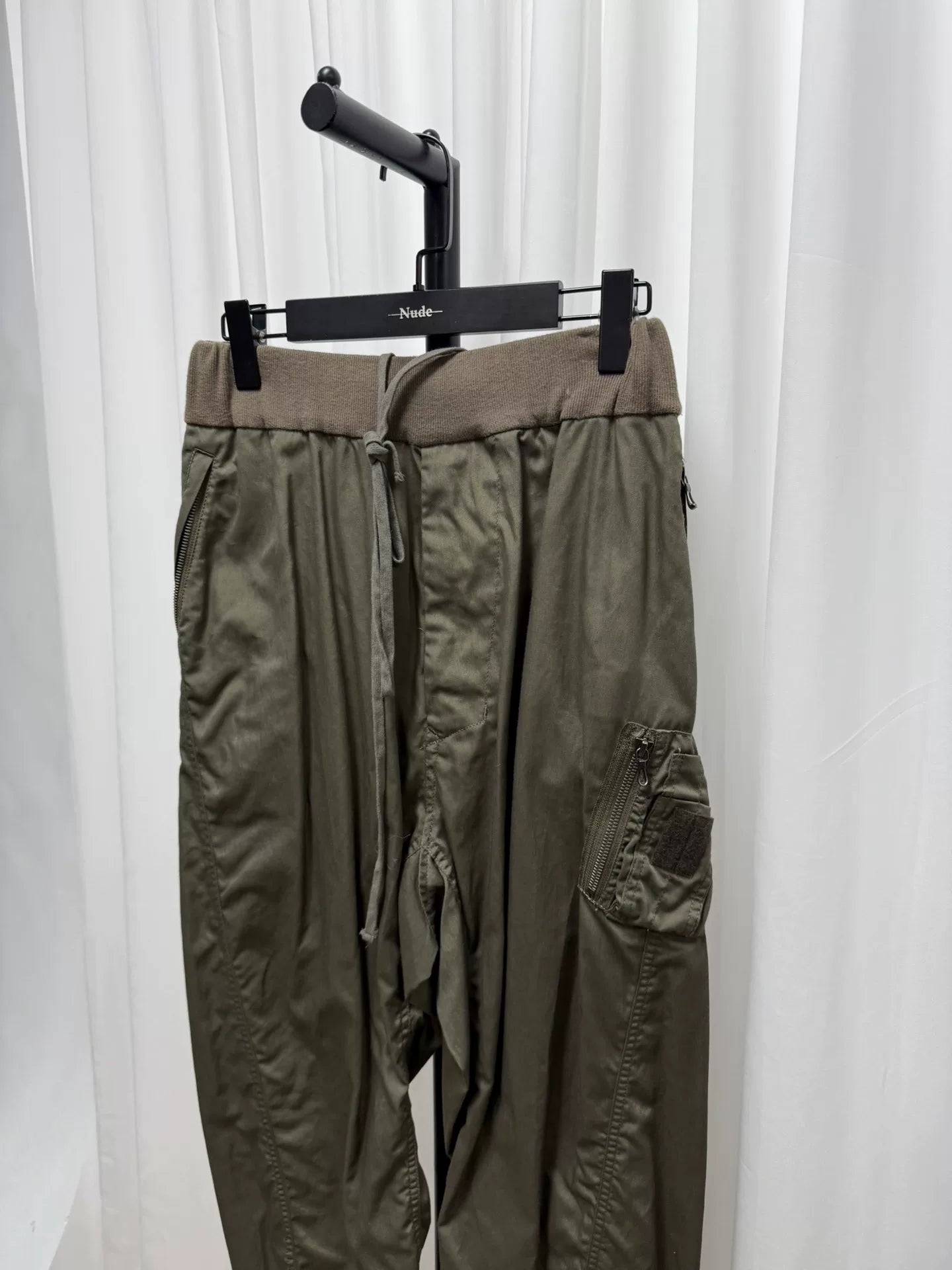 Julius Metallic Nylon MA-1 Pants