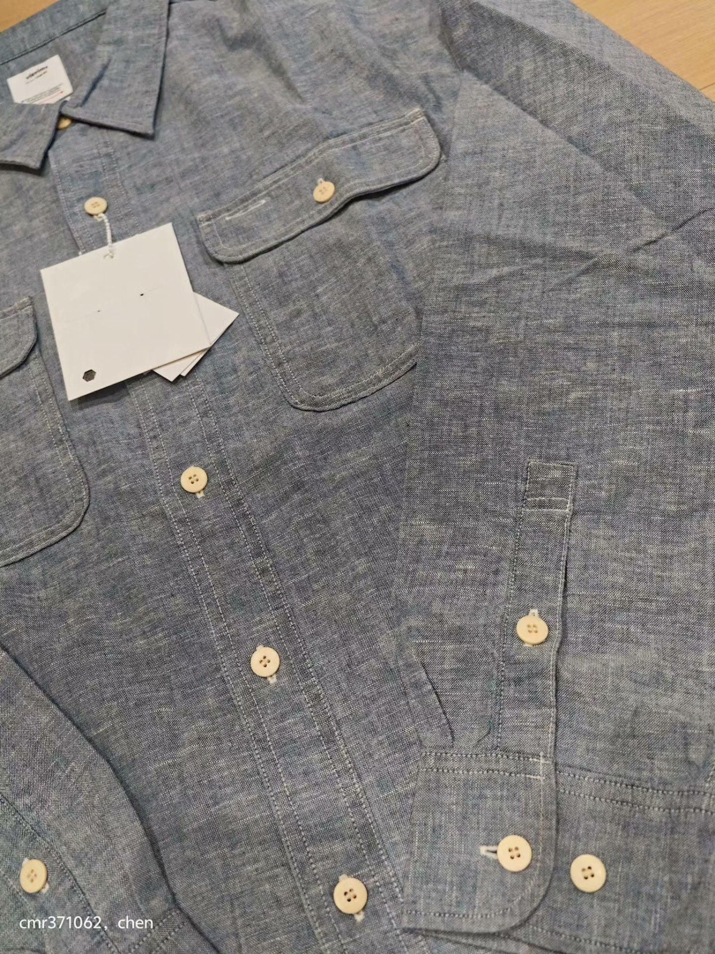 VISVIM 24AW LANGER CHAMBRAY L/S