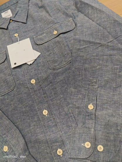 VISVIM 24AW LANGER CHAMBRAY L/S