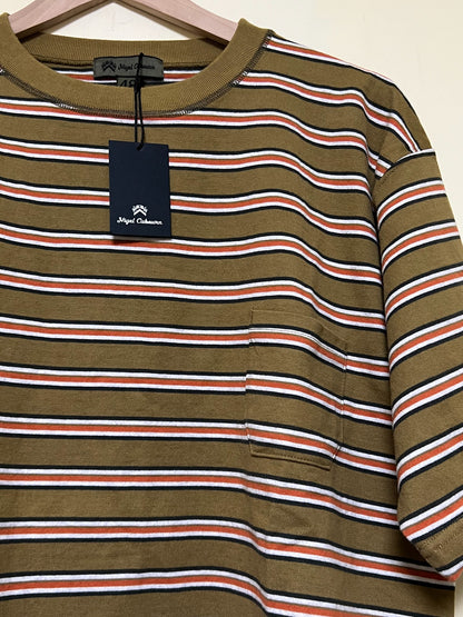 Nigel Cabourn 9.5OZ Border Stripe T-shirt