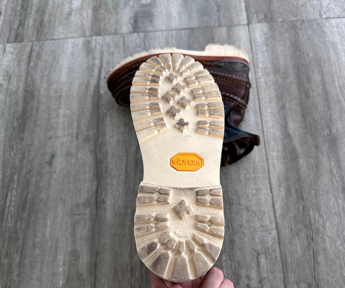 visvim grizzly boots lt.indigo size us8