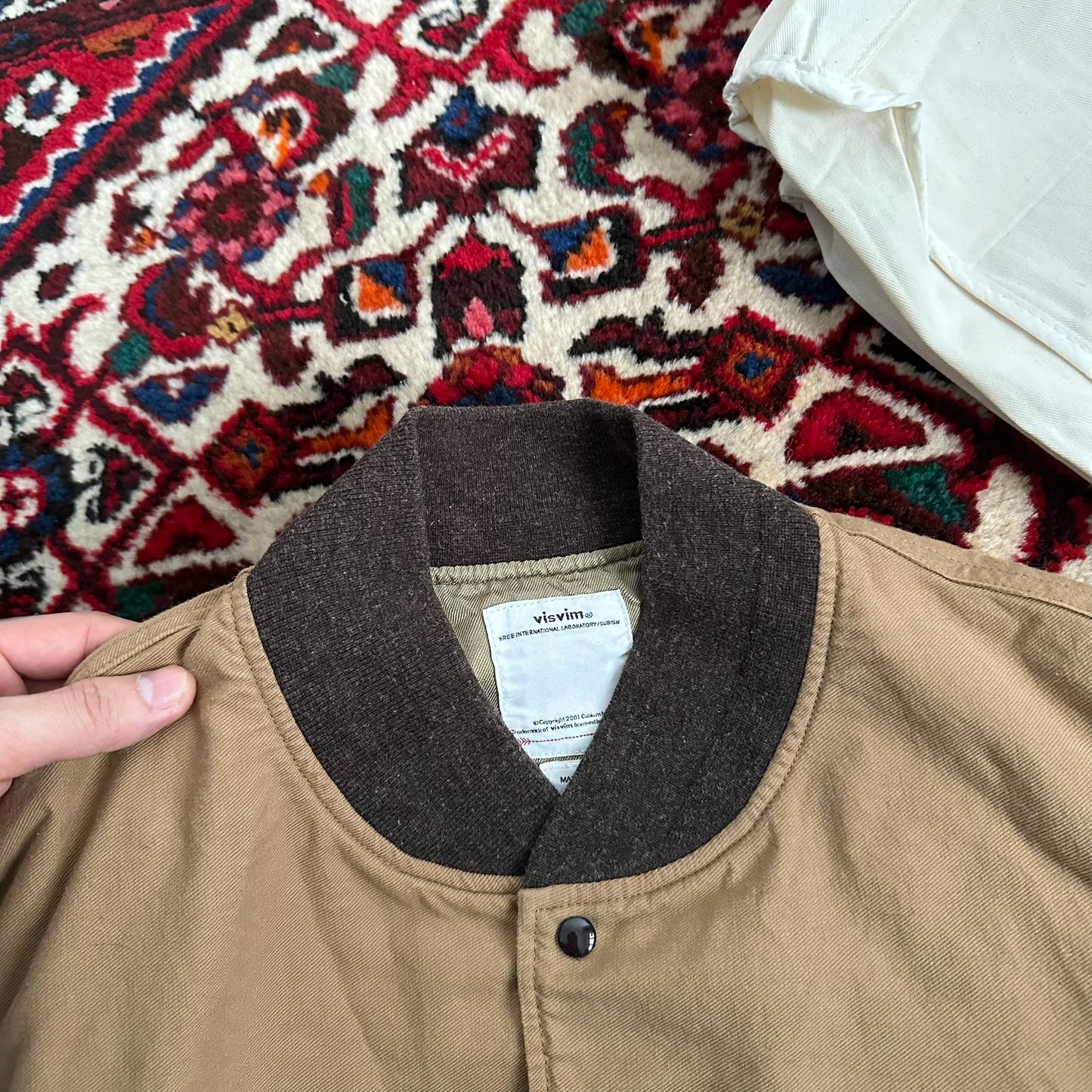 visvim varsity jacket in excellent condition