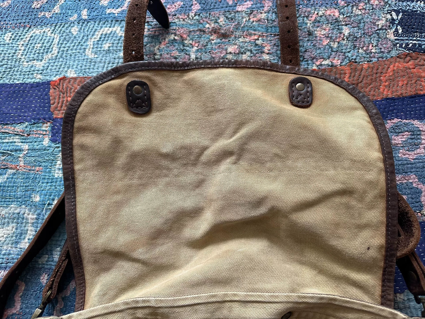 rrl messenger bag with shoulder strap